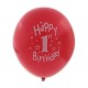 1 Jahr Happy Birthday Farbenmix Party Luft Ballon 10 Stück - MYB1 - Mytortenland